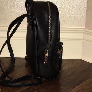 Aldo Bags - Black Leather Backpack Aldo Bags - Black Leather Backpack